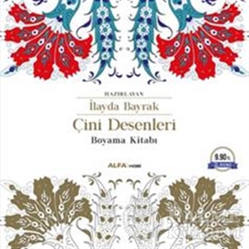 resm Çini Desenleri Boyama Kitabı
