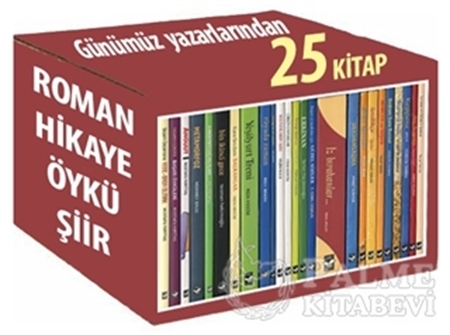Resim Roman-Hikaye-Öykü-Şiir Seti (25 Kitap)