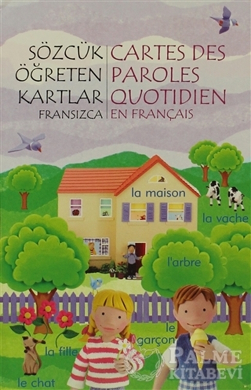 resm Sözcük Öğreten Kartlar - Fransızca