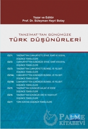 Resim Tanzimat’tan Günümüze Türk Düşünürleri  (7 Cilt - 8 Kitap)
