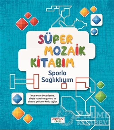 Resim Süper Mozaik Kitabım - Sporla Sağlıklıyım