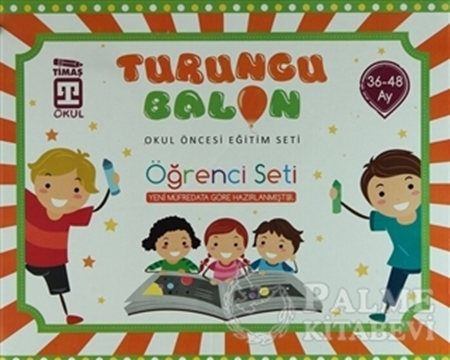 Resim Timaş Turuncu Balon Okul Öncesi Eğitim Seti (36-48)
