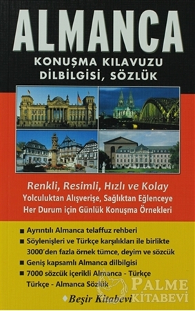 Resim Almanca Konuşma Kılavuzu, Dilbilgisi, Sözlük