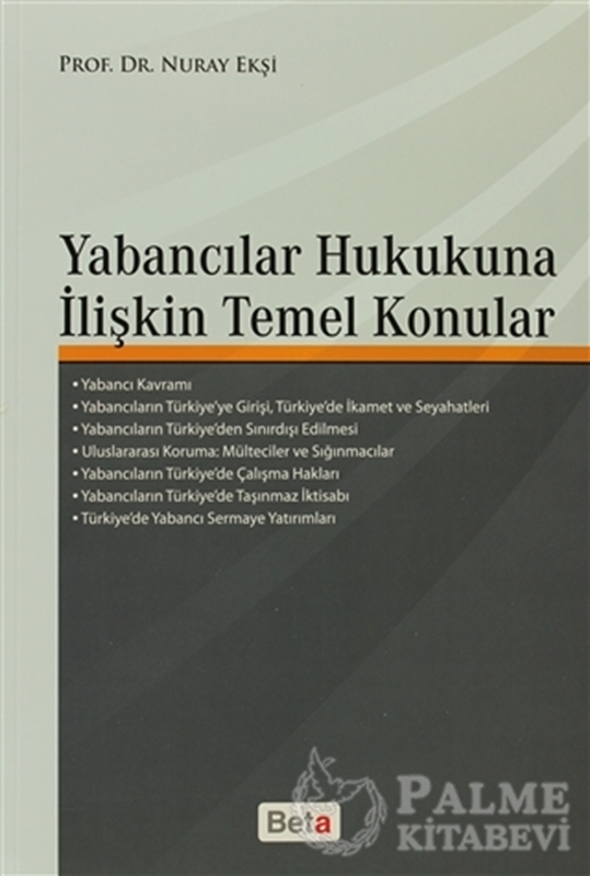 resm Yabancılar Hukukuna İlişkin Temel Konular
