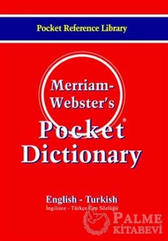 resm Merriam Webster’s Pocket Dictionary English - Turkish  / Cep Sözlüğü