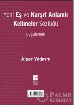 Resim Yeni Eş ve Karşıt Anlamlı Kelimeler Sözlüğü