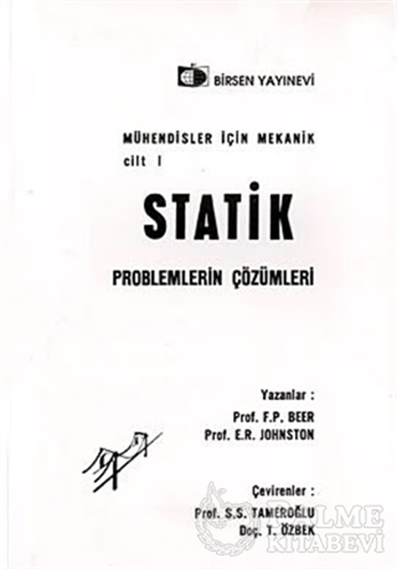 resm Mühendisler İçin Mekanik Cilt: 1 - Statik Problemlerin Çözümleri
