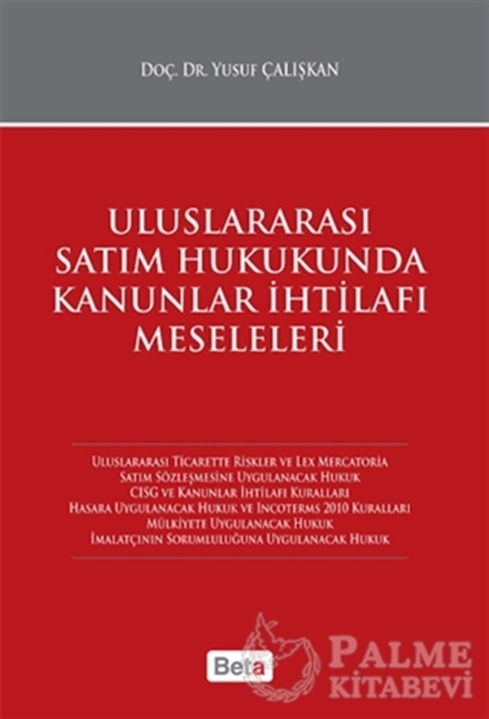 resm Uluslararası Satım Hukukunda Kanunlar İhtilafı Meseleleri