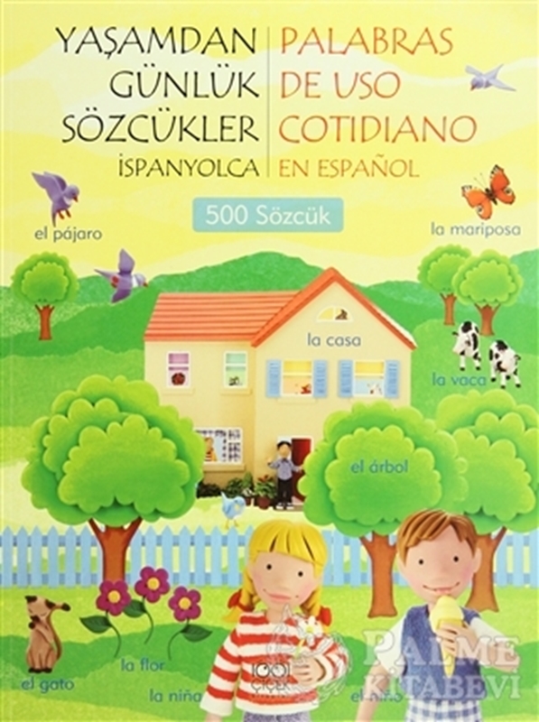 resm Yaşamdan Günlük Sözcükler İspanyolca / Palabras De Uso Cotidiano En Espanol (500 Sözcük)