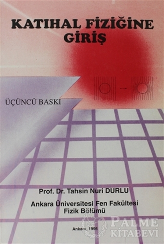 resm Katıhal Fiziğine Giriş