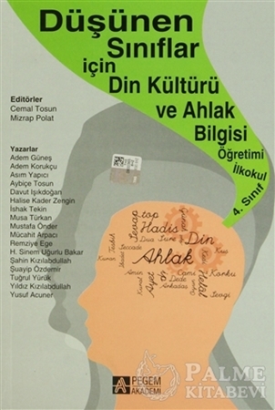 Resim Düşünen Sınıflar İçin Din Kültürü ve Ahlak Bilgisi Öğretimi İlkokul 4. Sınıf