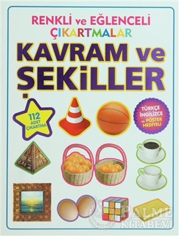 resm Renkli ve Eğlenceli Çıkartmalar - Kavram ve Şekiller (Concept and Figures)