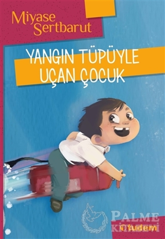 resm Yangın Tüpüyle Uçan Çocuk