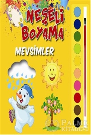 Resim Neşeli Boyama - Mevsimler