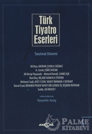 Resim Türk Tiyatro Eserleri 4 Tanzimat Dönemi