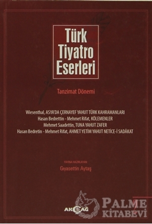Resim Türk Tiyatro Eserleri 2 Tanzimat Dönemi