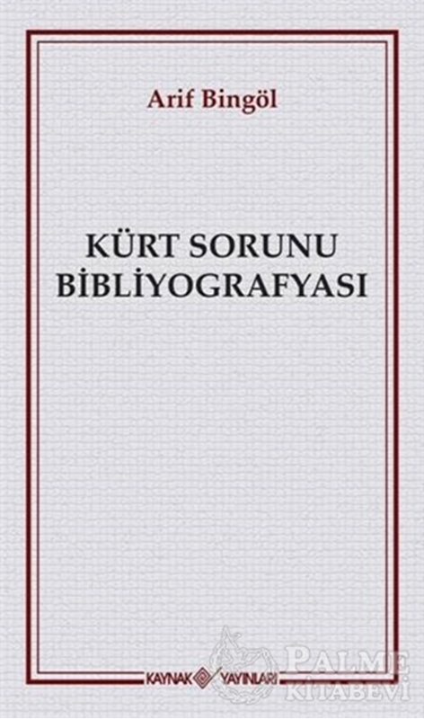 resm Kürt Sorunu Bibliyografyası