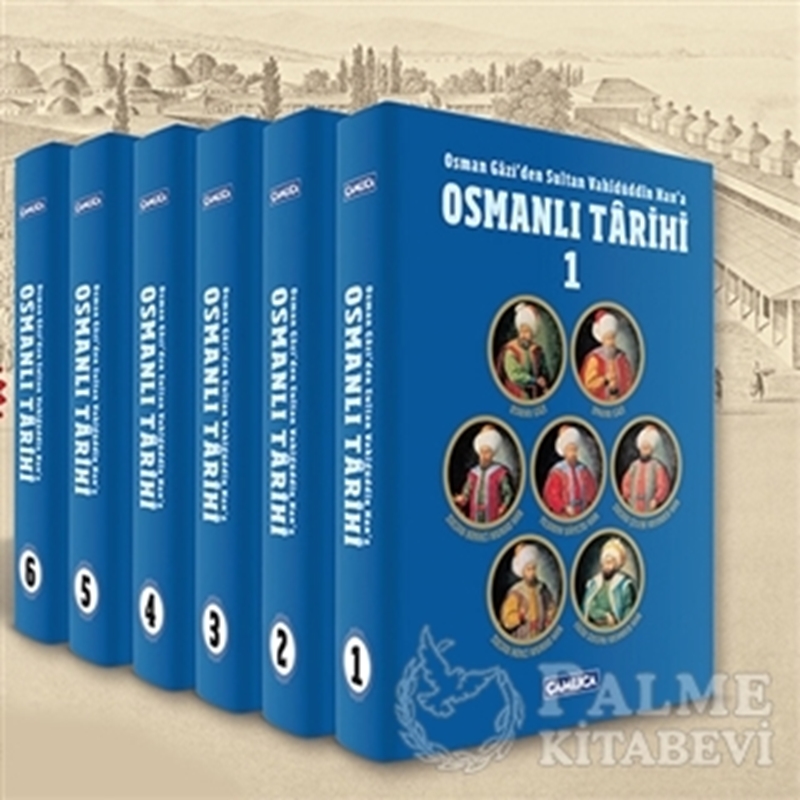 resm Osman Gazi'den Sultan Vahidüddin Han'a Osmanlı Tarihi (6 Kitap Kutulu Takım)