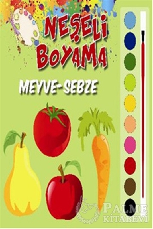 resm Neşeli Boyama - Meyve Sebze