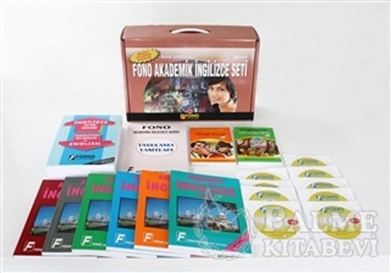 resm Fono Akademik İngilizce Seti (10 Kitap Takım + 9 CD)
