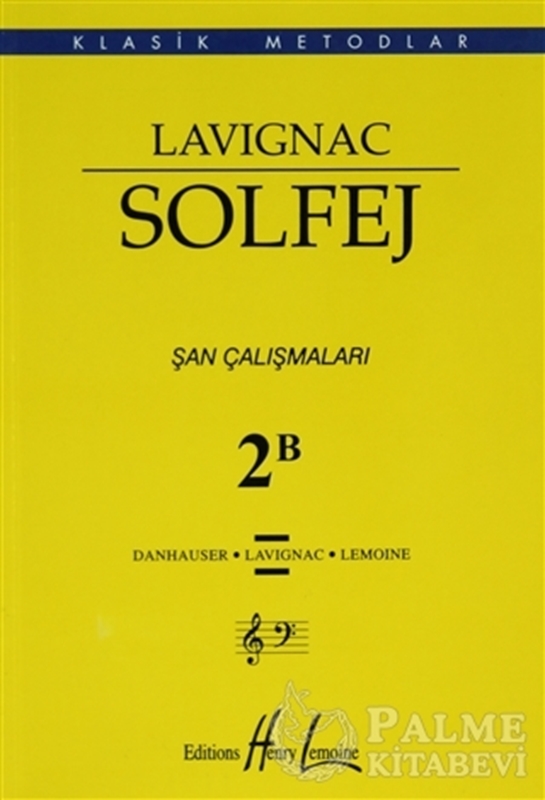 resm Lavignac Solfej 2B (Küçük Boy)