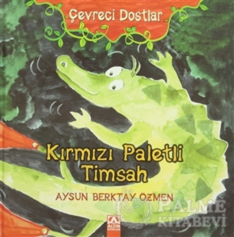 resm Çevreci Dostlar - Kırmızı Paletli Timsah
