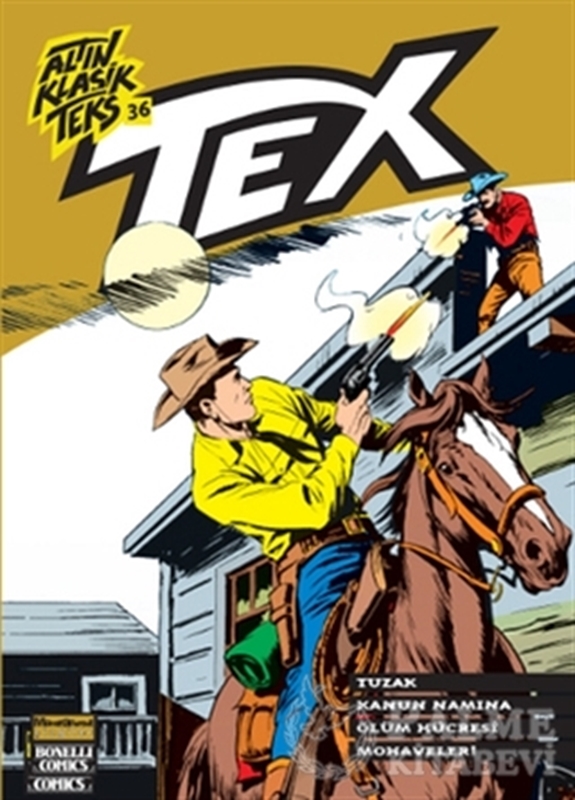 resm Altın Klasik Tex Sayı: 36 Tuzak / Kanun Namına / Ölüm Hücresi / Mohaveler