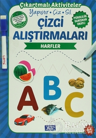 Resim Çizgi Alıştırmaları - Harfler