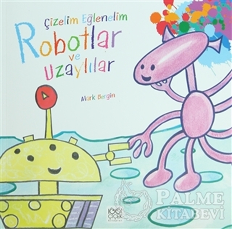 resm Çizelim Eğlenelim - Robotlar ve Uzaylılar