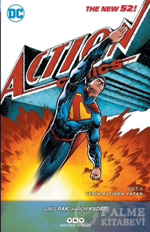 resm Superman Action Comics Cilt 5: Yerin Altında Yatan