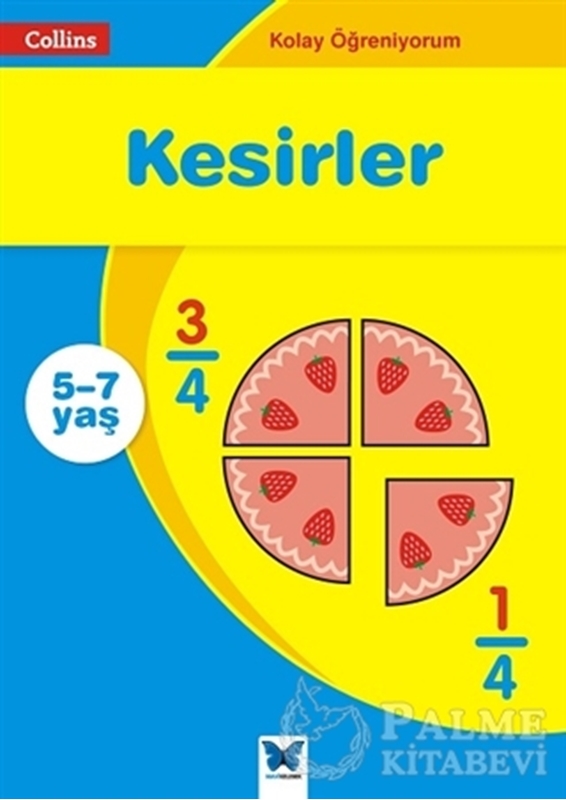 resm Collins Kolay Öğreniyorum - Kesirler (5-7 Yaş)