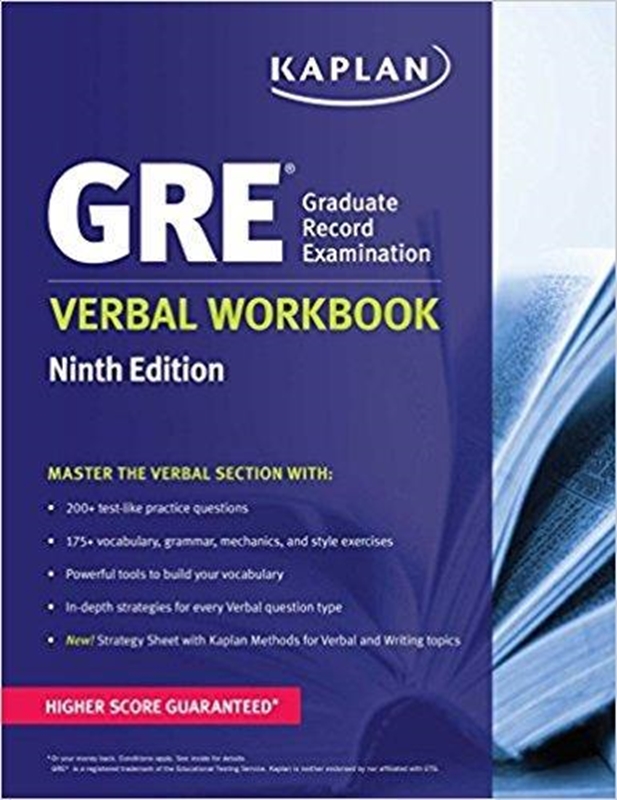 resm GRE Verbal Workbook