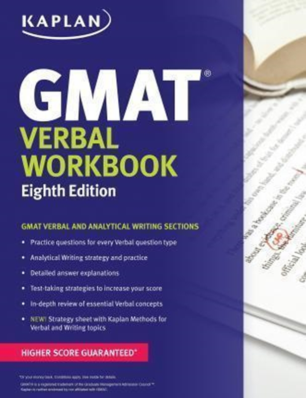 resm Kaplan GMAT Verbal Workbook