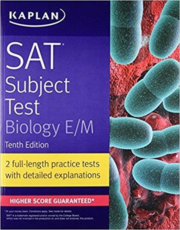 resm Kaplan SAT Subject Test Biology E/M