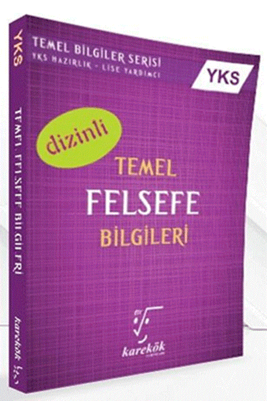 resm YKS Dizinli Temel Felsefe Bilgileri
