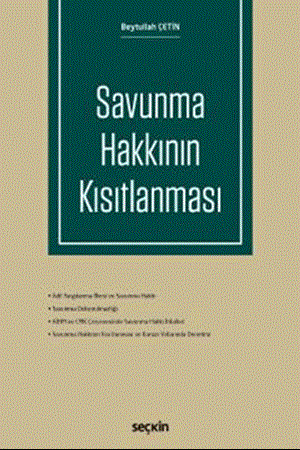 Resim Savunma Hakkının Kısıtlanması