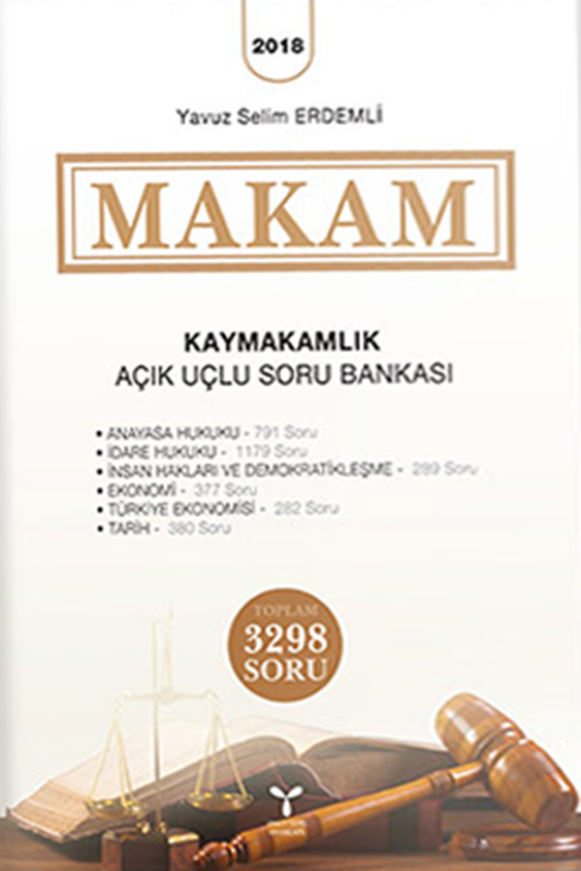 resm MAKAM Kaymakamlık Açık Uçlu Soru Bankası