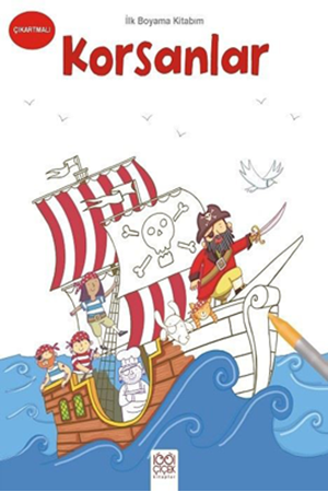 Resim İlk Boyama Kitabım - Korsanlar