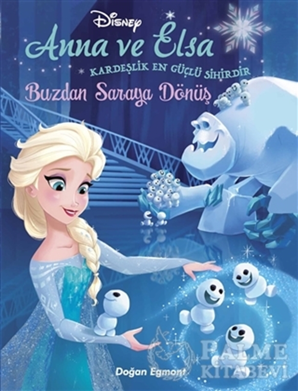 resm Disney - Anna ve Elsa Buzdan Saraya Dönüş