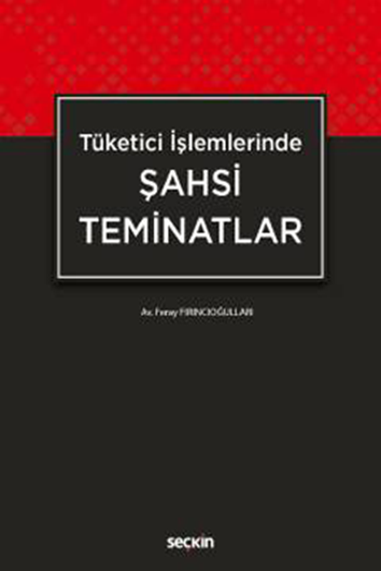 resm Tüketici İşlemlerinde Şahsi Teminatlar