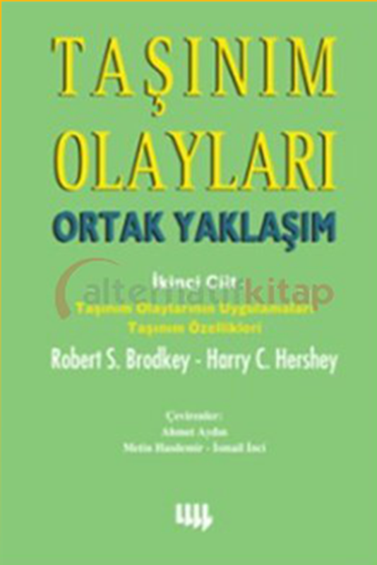 resm Taşınım Olayları Ortak Yaklaşım 2.Cilt