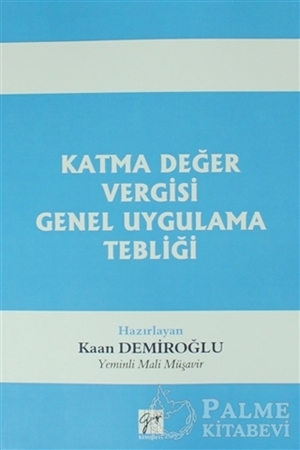 Resim Katma Değer Vergisi Genel Uygulama Tebliği