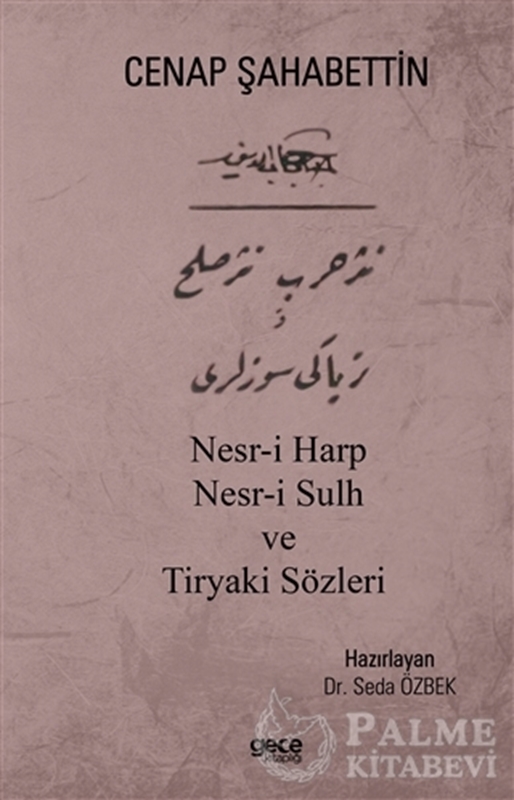 resm Nesr-i Harp Nesr-i Sulh ve Tiryaki Sözleri