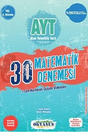 Resim YKS 2. Oturum AYT Matematik 30 Deneme