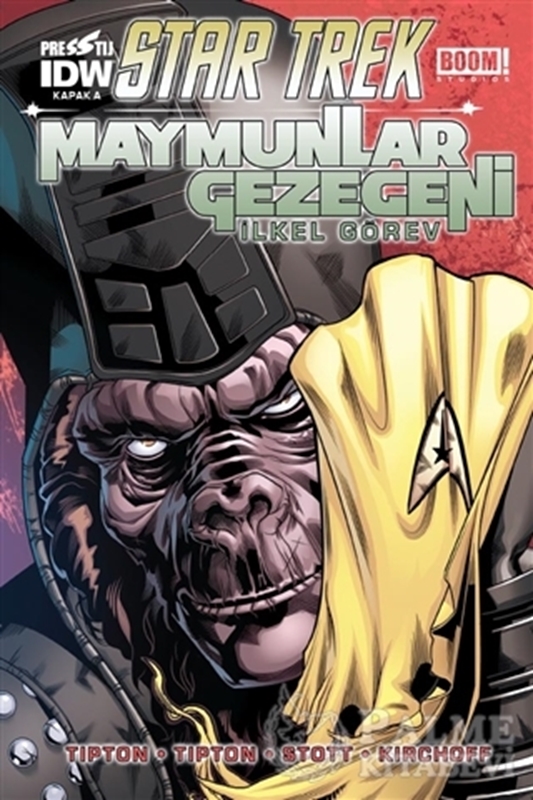 resm Star Trek Maymunlar Gezegeni - Kapak A