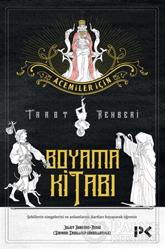 resm Acemiler İçin Tarot Rehberi - Boyama Kitabı