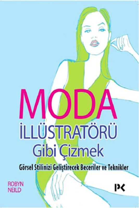 resm Moda İllüstratörü Gibi Çizmek