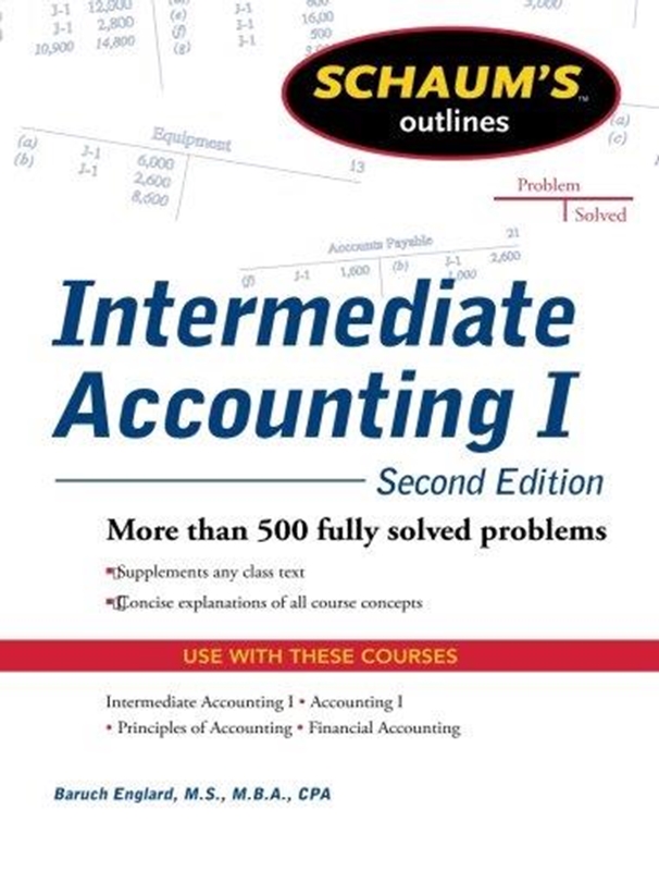 resm Schaums Outline of Intermediate Accounting I 2e