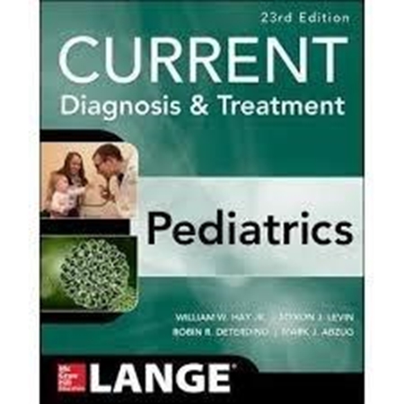 Resim CURRENT Diagnosis and Treatment Pediatrics 23e