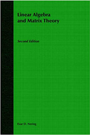 Resim Linear Algebra and Matrix Theory 2e